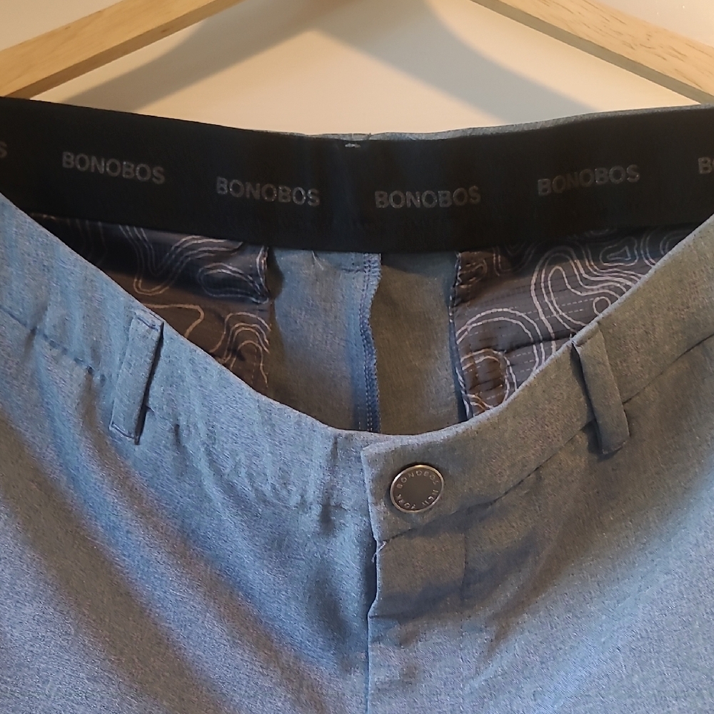 Bonobos Golf Shorts. Denim Blue